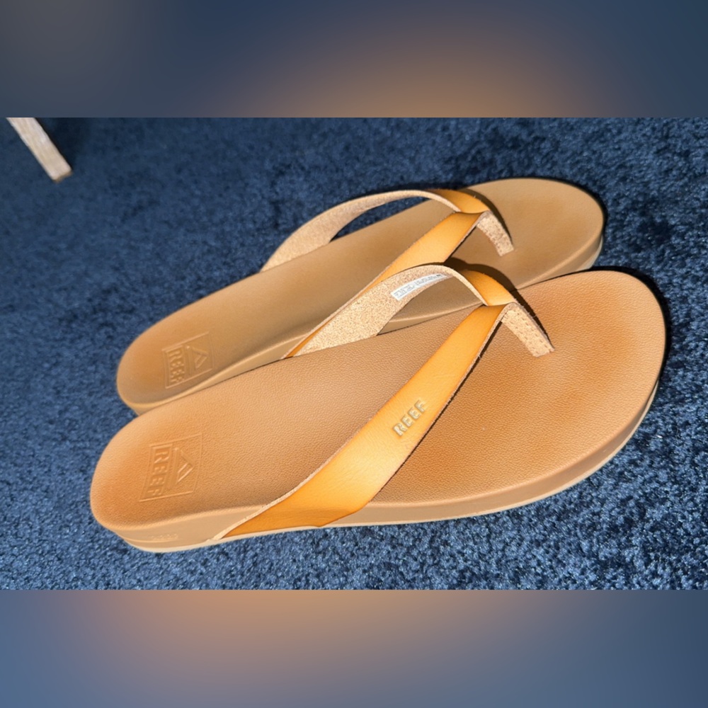 Reef Women's Sandals in Tan and Orange